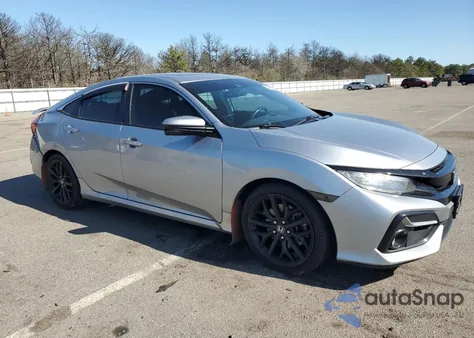 2020 Honda Civic Si z USA, uszkodzony, nr VIN 2HGFC1E51LH701515